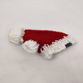 Hundepullover - Handgefertigt - rot/weiss - klein