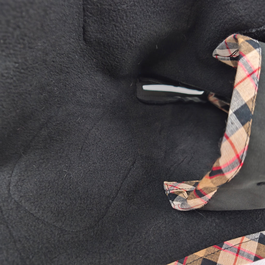 Handgefertigter Softshell Hundemantel mit Reflektor Paspel