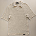 Poloshirt Handgefertigt aus Baumwolle - cremeweiss